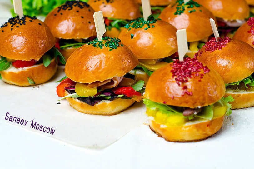 Mini burgers