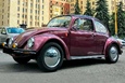 Volkswagen Beetle (burgundy)