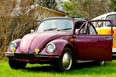 Volkswagen Beetle (burgundy)
