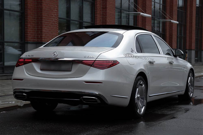Mercedes Maybach w223 (white)