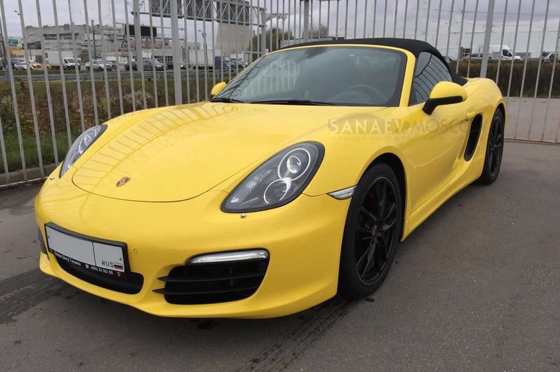 Porsche Boxster (yellow)