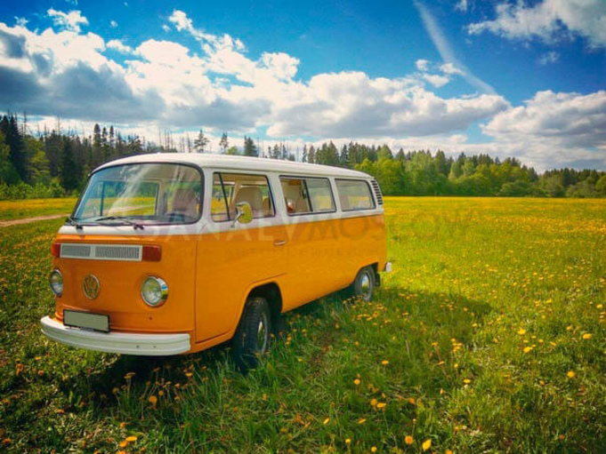 Volkswagen T2 (yellow)